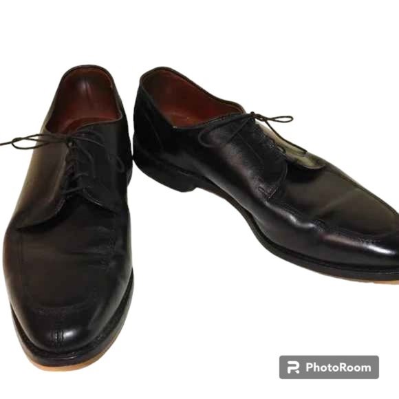 Allen Edmonds Lasalle 型番：4308 7 1/2D Allen Edmonds LaSalle Black Leather Split Toe Oxfords Shoes 4308